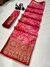 Wow Hit Antic Designer Printed Binny Silk Non Catalog Saree Wholesale Online

